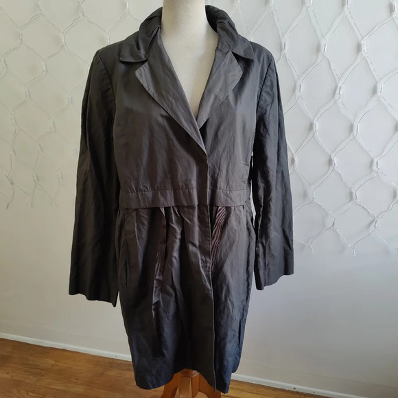 LOFT Jackets & Blazers - LOFT Trench Coat / Gray / Size 16
